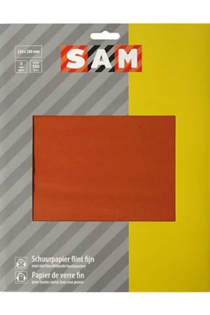 SAM Schuurpapier Droog 5 stuks korrel 150 Nieuw
